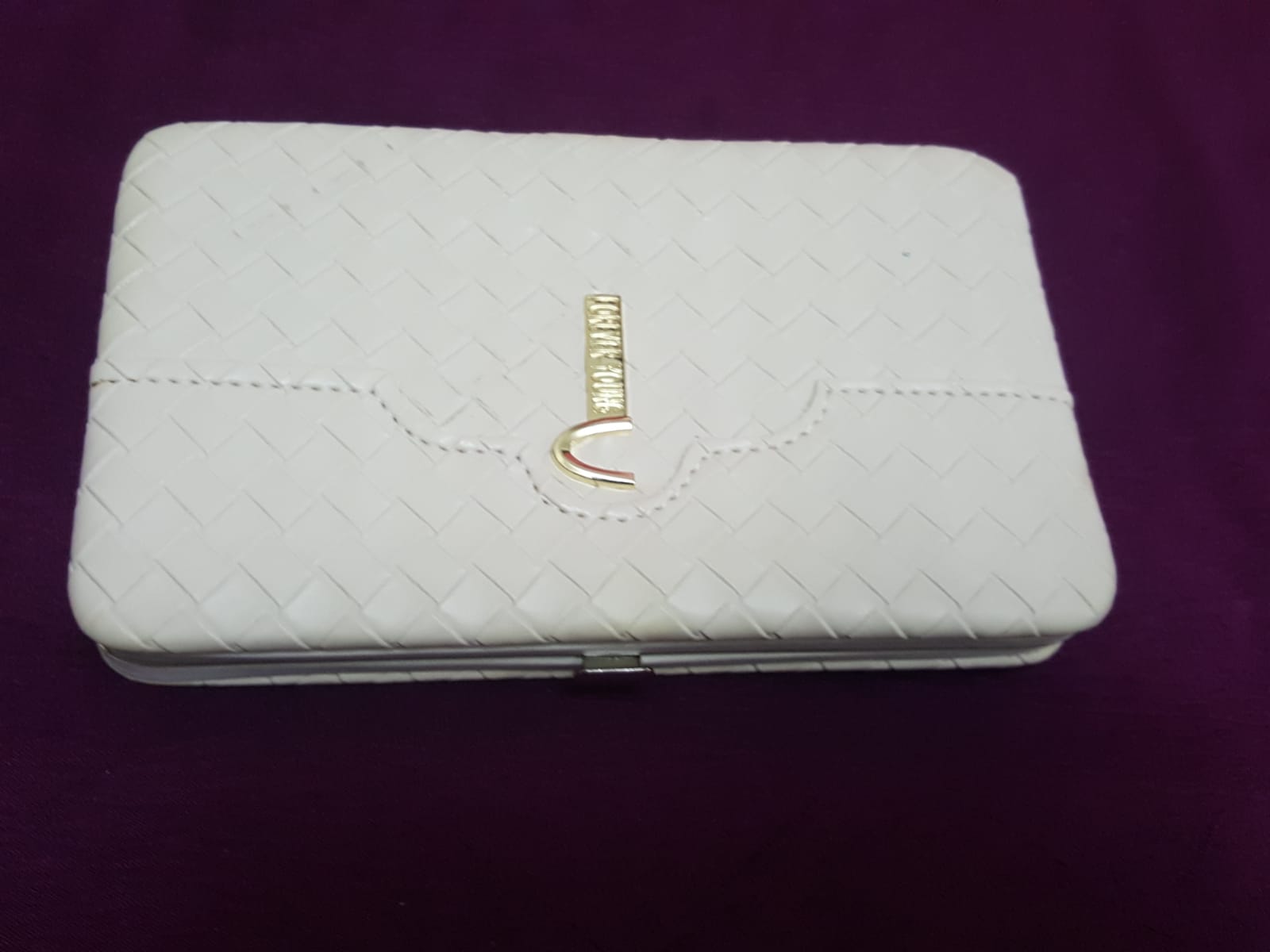 Rich look quilted wallets with a strap